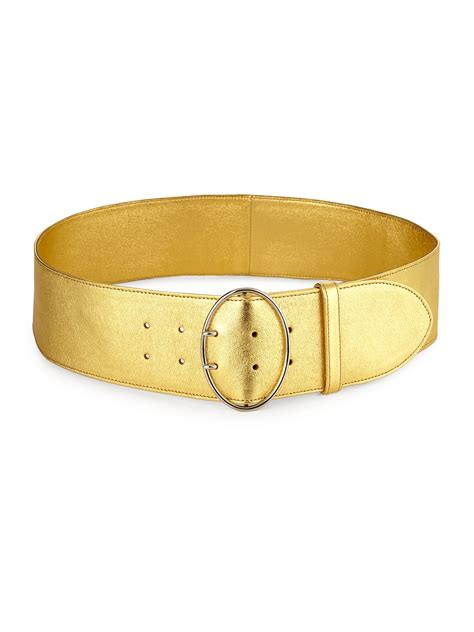 prada leather belt women